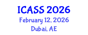 International Conference on Astronomy and Space Sciences (ICASS) February 12, 2026 - Dubai, United Arab Emirates International Conference on Astronomy and Space Sciences (ICASS) February 12, 2026 - Dubai, United Arab Emirates