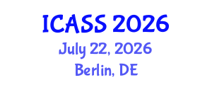 International Conference on Astronomy and Space Sciences (ICASS) July 22, 2026 - Berlin, Germany International Conference on Astronomy and Space Sciences (ICASS) July 22, 2026 - Berlin, Germany