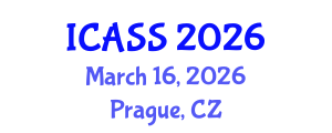 International Conference on Astronomy and Space Sciences (ICASS) March 16, 2026 - Prague, Czechia International Conference on Astronomy and Space Sciences (ICASS) March 16, 2026 - Prague, Czechia