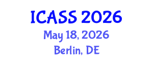 International Conference on Astronomy and Space Sciences (ICASS) May 18, 2026 - Berlin, Germany International Conference on Astronomy and Space Sciences (ICASS) May 18, 2026 - Berlin, Germany