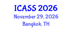 International Conference on Astronomy and Space Sciences (ICASS) November 29, 2026 - Bangkok, Thailand International Conference on Astronomy and Space Sciences (ICASS) November 29, 2026 - Bangkok, Thailand