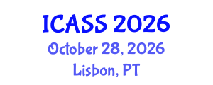 International Conference on Astronomy and Space Sciences (ICASS) October 28, 2026 - Lisbon, Portugal International Conference on Astronomy and Space Sciences (ICASS) October 28, 2026 - Lisbon, Portugal