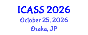 International Conference on Astronomy and Space Sciences (ICASS) October 25, 2026 - Osaka, Japan International Conference on Astronomy and Space Sciences (ICASS) October 25, 2026 - Osaka, Japan