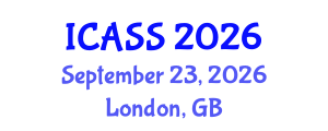 International Conference on Astronomy and Space Sciences (ICASS) September 23, 2026 - London, United Kingdom International Conference on Astronomy and Space Sciences (ICASS) September 23, 2026 - London, United Kingdom