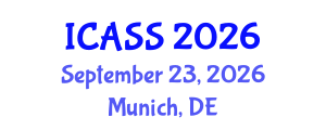 International Conference on Astronomy and Space Sciences (ICASS) September 23, 2026 - Munich, Germany International Conference on Astronomy and Space Sciences (ICASS) September 23, 2026 - Munich, Germany