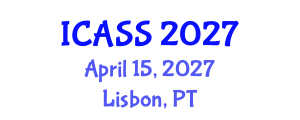 International Conference on Astronomy and Space Sciences (ICASS) April 15, 2027 - Lisbon, Portugal International Conference on Astronomy and Space Sciences (ICASS) April 15, 2027 - Lisbon, Portugal