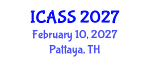 International Conference on Astronomy and Space Sciences (ICASS) February 10, 2027 - Pattaya, Thailand International Conference on Astronomy and Space Sciences (ICASS) February 10, 2027 - Pattaya, Thailand