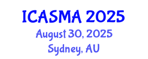 International Conference on Atmospheric Science and Meteorological Applications (ICASMA) August 30, 2025 - Sydney, Australia