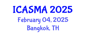 International Conference on Atmospheric Science and Meteorological Applications (ICASMA) February 04, 2025 - Bangkok, Thailand