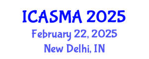 International Conference on Atmospheric Science and Meteorological Applications (ICASMA) February 22, 2025 - New Delhi, India