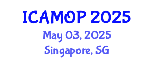 International Conference on Atomic, Molecular and Optical Physics (ICAMOP) May 03, 2025 - Singapore, Singapore