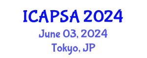 International Conference on Atomic Physics, Systems and Applications (ICAPSA) June 03, 2024 - Tokyo, Japan