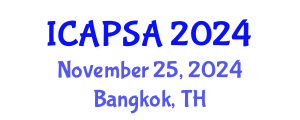 International Conference on Atomic Physics, Systems and Applications (ICAPSA) November 25, 2024 - Bangkok, Thailand