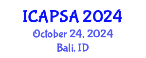 International Conference on Atomic Physics, Systems and Applications (ICAPSA) October 24, 2024 - Bali, Indonesia