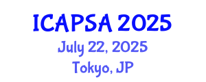 International Conference on Atomic Physics, Systems and Applications (ICAPSA) July 22, 2025 - Tokyo, Japan