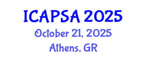 International Conference on Atomic Physics, Systems and Applications (ICAPSA) October 21, 2025 - Athens, Greece