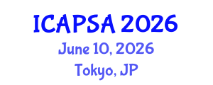 International Conference on Atomic Physics, Systems and Applications (ICAPSA) June 10, 2026 - Tokyo, Japan