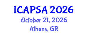 International Conference on Atomic Physics, Systems and Applications (ICAPSA) October 21, 2026 - Athens, Greece