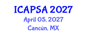 International Conference on Atomic Physics, Systems and Applications (ICAPSA) April 05, 2027 - Cancún, Mexico International Conference on Atomic Physics, Systems and Applications (ICAPSA) April 05, 2027 - Cancún, Mexico