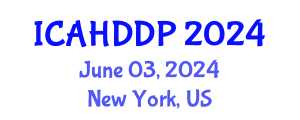 International Conference on Attachment and Human Development in Developmental Psychology (ICAHDDP) June 03, 2024 - New York, United States