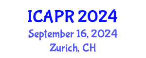International Conference on Attachment and Personal Relationships (ICAPR) September 16, 2024 - Zurich, Switzerland