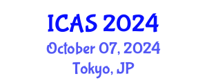 International Conference on Attachment and Socialization (ICAS) October 07, 2024 - Tokyo, Japan
