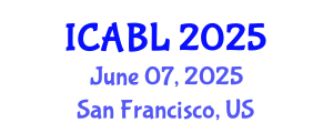 International Conference on Attachment, Behaviour and Learning (ICABL) June 07, 2025 - San Francisco, United States