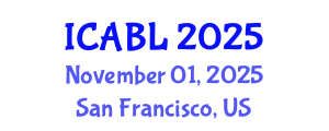 International Conference on Attachment, Behaviour and Learning (ICABL) November 01, 2025 - San Francisco, United States