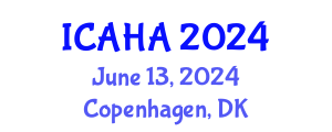 International Conference on Audiology and Hearing Aids (ICAHA) June 13, 2024 - Copenhagen, Denmark