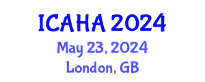 International Conference on Audiology and Hearing Aids (ICAHA) May 23, 2024 - London, United Kingdom
