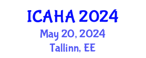 International Conference on Audiology and Hearing Aids (ICAHA) May 20, 2024 - Tallinn, Estonia