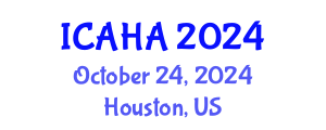 International Conference on Audiology and Hearing Aids (ICAHA) October 24, 2024 - Houston, United States