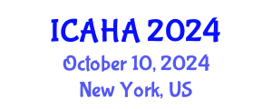 International Conference on Audiology and Hearing Aids (ICAHA) October 10, 2024 - New York, United States