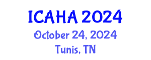 International Conference on Audiology and Hearing Aids (ICAHA) October 24, 2024 - Tunis, Tunisia