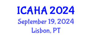 International Conference on Audiology and Hearing Aids (ICAHA) September 19, 2024 - Lisbon, Portugal