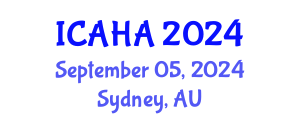 International Conference on Audiology and Hearing Aids (ICAHA) September 05, 2024 - Sydney, Australia