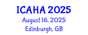 International Conference on Audiology and Hearing Aids (ICAHA) August 16, 2025 - Edinburgh, United Kingdom