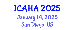 International Conference on Audiology and Hearing Aids (ICAHA) January 14, 2025 - San Diego, United States