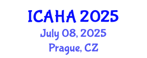 International Conference on Audiology and Hearing Aids (ICAHA) July 08, 2025 - Prague, Czechia