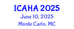 International Conference on Audiology and Hearing Aids (ICAHA) June 10, 2025 - Monte Carlo, Monaco