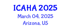 International Conference on Audiology and Hearing Aids (ICAHA) March 04, 2025 - Arizona, United States