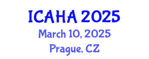 International Conference on Audiology and Hearing Aids (ICAHA) March 22, 2025 - Prague, Czechia