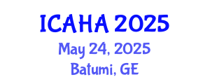 International Conference on Audiology and Hearing Aids (ICAHA) May 24, 2025 - Batumi, Georgia