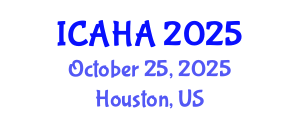 International Conference on Audiology and Hearing Aids (ICAHA) October 25, 2025 - Houston, United States