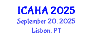 International Conference on Audiology and Hearing Aids (ICAHA) September 20, 2025 - Lisbon, Portugal