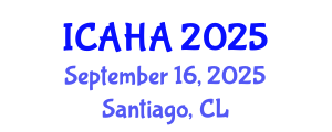 International Conference on Audiology and Hearing Aids (ICAHA) September 16, 2025 - Santiago, Chile