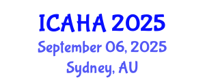 International Conference on Audiology and Hearing Aids (ICAHA) September 06, 2025 - Sydney, Australia