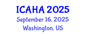 International Conference on Audiology and Hearing Aids (ICAHA) September 16, 2025 - Washington, United States