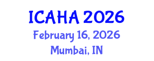 International Conference on Audiology and Hearing Aids (ICAHA) February 16, 2026 - Mumbai, India International Conference on Audiology and Hearing Aids (ICAHA) February 16, 2026 - Mumbai, India
