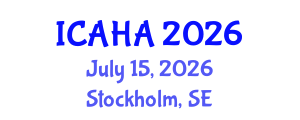 International Conference on Audiology and Hearing Aids (ICAHA) July 15, 2026 - Stockholm, Sweden International Conference on Audiology and Hearing Aids (ICAHA) July 15, 2026 - Stockholm, Sweden